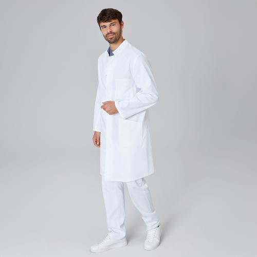 EXNER | Herren Laborkittel weiß 35% Baumwolle (2752810)